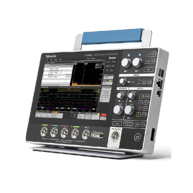 MSO24-2-BW-100 | Oscilloscope Tektronix MSO24, 4 voies 100 MHz + 16 entrées logiques, mémoire 10 Mpts, 8 bits, écran tactile 10,1''_0