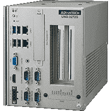 PC Fanless pour automastime avec Intel Celeron J1900, 2 x PCI(e), 2 x LAN, 1 mPCIe, 1 x HDMI, 1 x VGA - Référence: UNO-3272G-J021AE_0