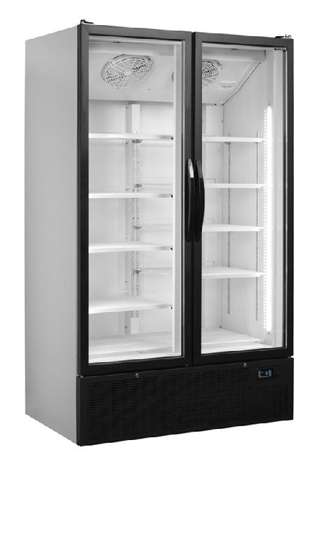 Réfrigérateur vitré - gamme FS - 2 ou 3 portes avec cadre aluminium et froid ventilé_0
