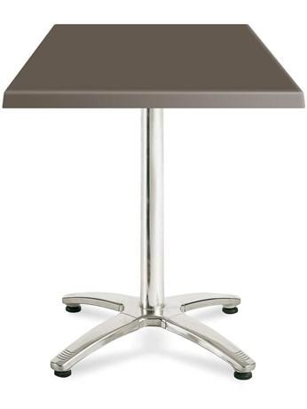 TABLE DE TERRASSE CALYPSO TAUPE 70 X 70 CM