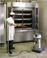 Aspirateurs eau et poussières de boulangerie AS400 - 35L - Moteur Ametek by pass - Cuve inox - 1 400W_0
