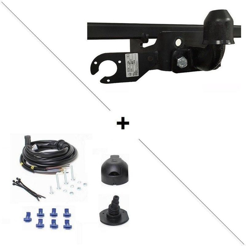 Attelage démontable avec outil Mitsubishi L200 4WD Double Cab Single Cab 06-15