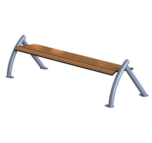 Banc public en bois buton industries ba 171 el_0