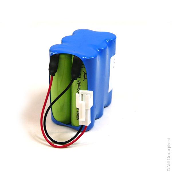 BATTERIE NIMH 6X AA 6S1P ST2 7.2V 2AH JST_0