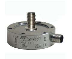 Capteur de force amplifié en traction-compression - Type galette - Référence : µTC5-AMP_0