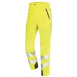 Cepovett - Pantalon de travail Stretch été Fluo SAFE Jaune / Bleu Foncé Taille XS - XS 3603623877713_0