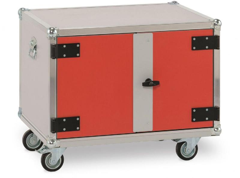 Chariot à roulettes avec frein pour armoires anti-feu batteries 8/5 - CEMO - 11461_0