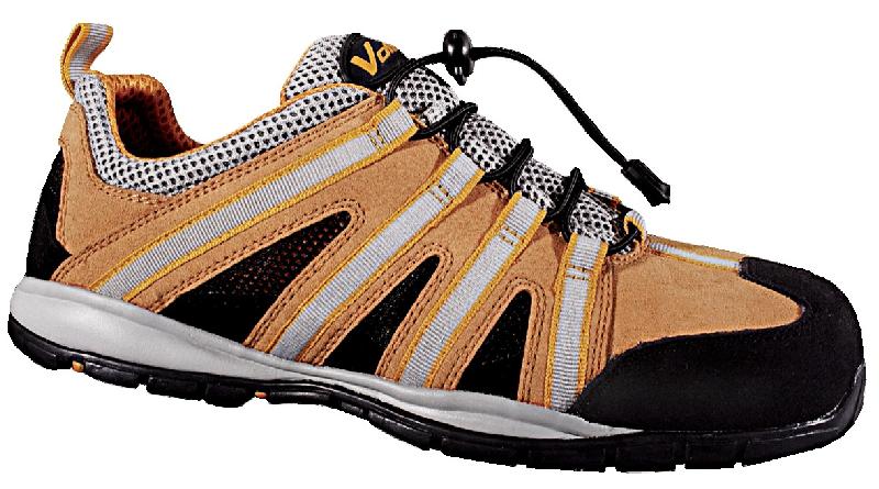 Chaussure De Sécurité GALENA S1P Basse Beige/Jaune - Cuir, Antistatique, Référence 247-9GAL14 - 9