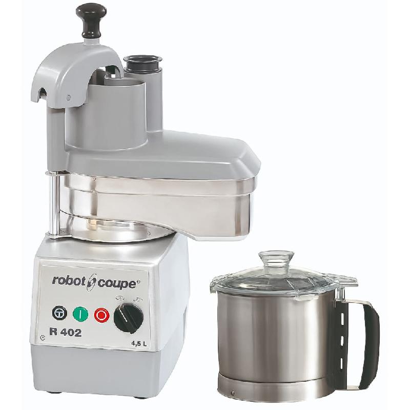 Combiné cutter coupe légumes R 402 monophasé cutter 4,5 litres_0