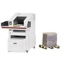 Destructeur de documents professionnel - HSM SP 5080 avec tapis convoyeur et presse à balles intégrée_0