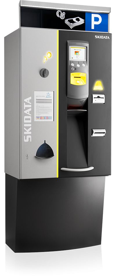Easy Cash - Terminal de paiement pour gestion de parking SKIDATA - Design moderne et fonctionnalités polyvalentes_0
