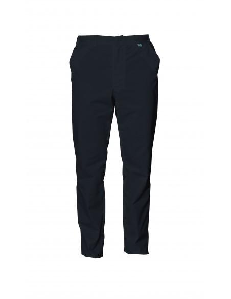 ECOLOGIQUE : Pantalon Pierre 65% polyester recyclé 35% coton noir 210gr./m2 - PTLALPRNR-SN03/RCY_0