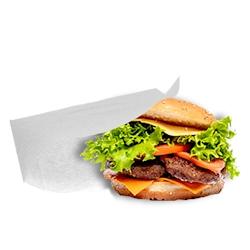 Evenplast - Sac Burger Xl Fendu Sur Le Côté Kraft Blanc 170X180 mm/ Par 1000 Sacs - 3522092861187_0