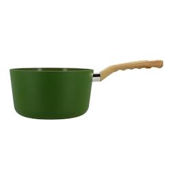 Menastyl - Casserole 20cm Colorama Olive - En Aluminium - Revetement Antiadhesif En Ceramique - 3256391020067_0
