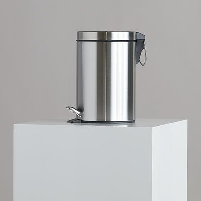 Poubelle à pédale chroom 5l sku: h-740-p49005_0