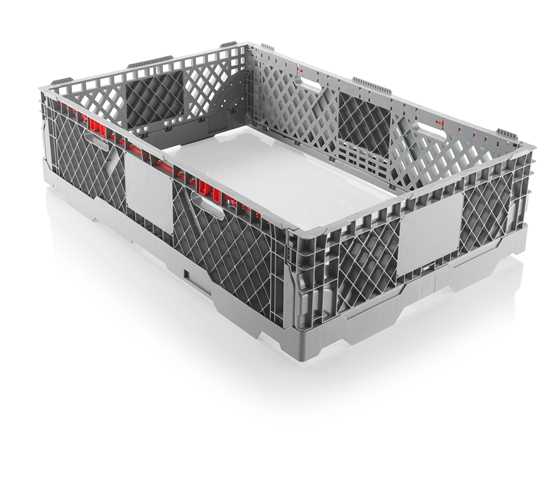 Réhausse pliable en plastique 800x1200 de qualité alimentaire - REH812PEV_0