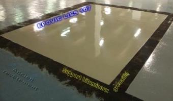 Sols en résine - Epovic Liss'107 - résine époxydique souple pour intérieur et extérieur_0