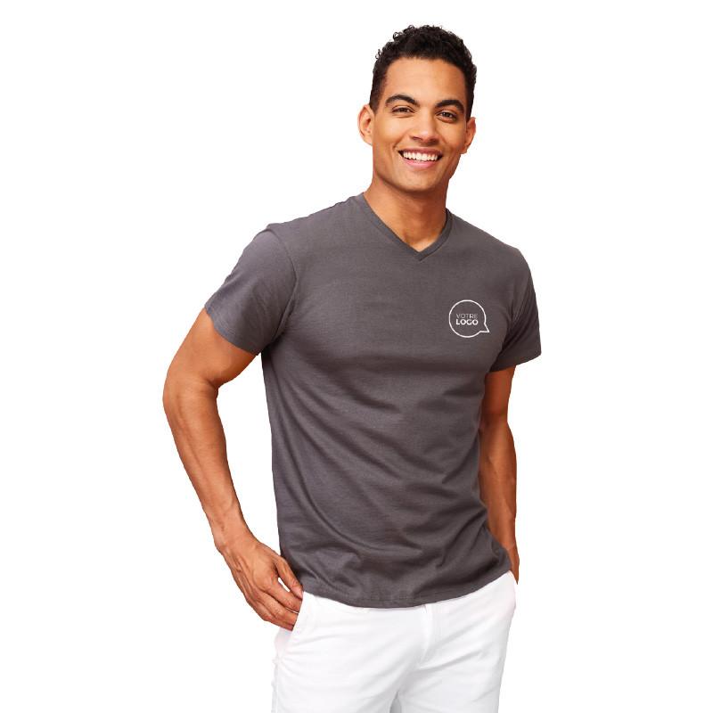 Tee shirt col V Victory couleur - Tee-shirts personnalisés couleur_0