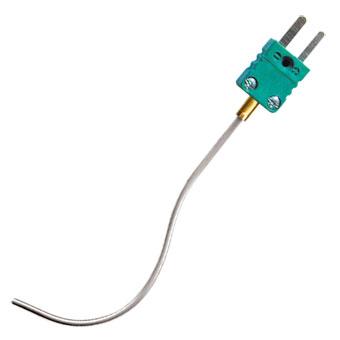 Thermocouple chemisé en inconel 600 - connecteur miniature mâle K - Ø 0,5 à 8 mm - Température -200 à +1100 °C_0