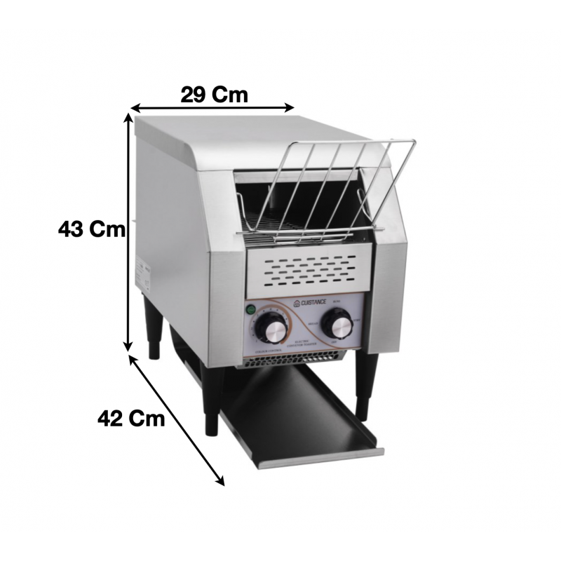 Toaster convoyeur L290 mm - CT1_0