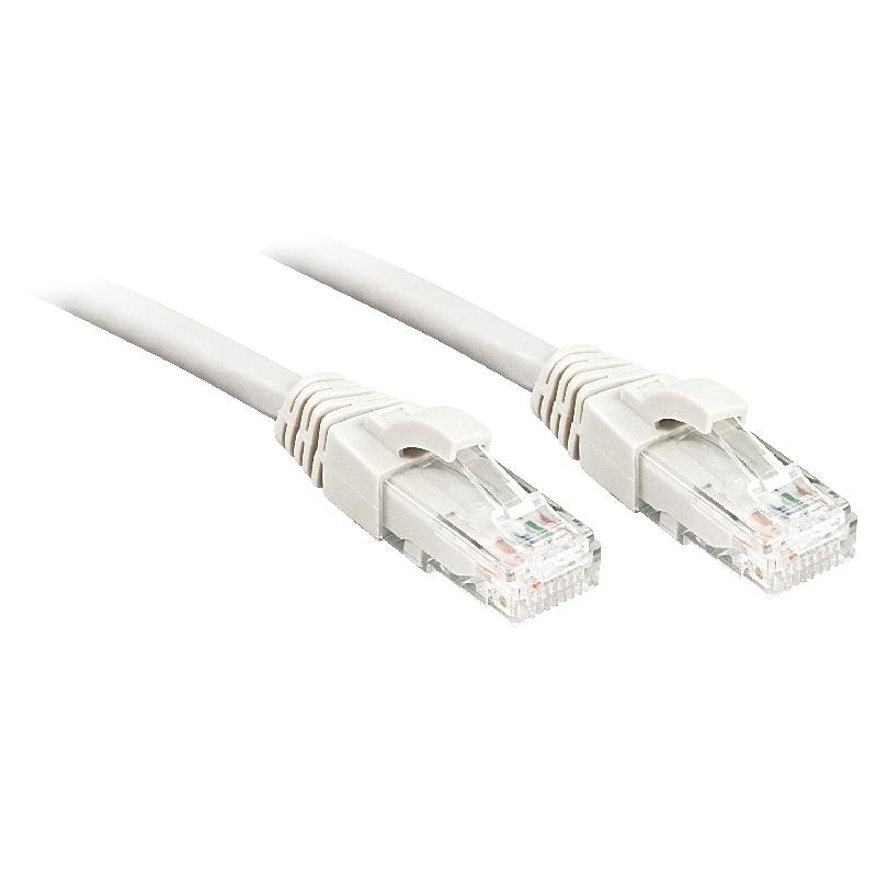 Lindy 48096 - Câble réseau RJ45 Cat.6 U/UTP 7,5m Blanc - Technologie 10/100/1000Base-T(X)_0