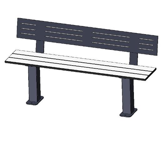 Banc public en bois buton industries bc 131_0