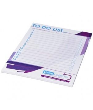 BLOC-NOTES DESK-MATE A5 25 FEUILLETS - BLANC - BLOCS-NOTES PUBLICITAIRES