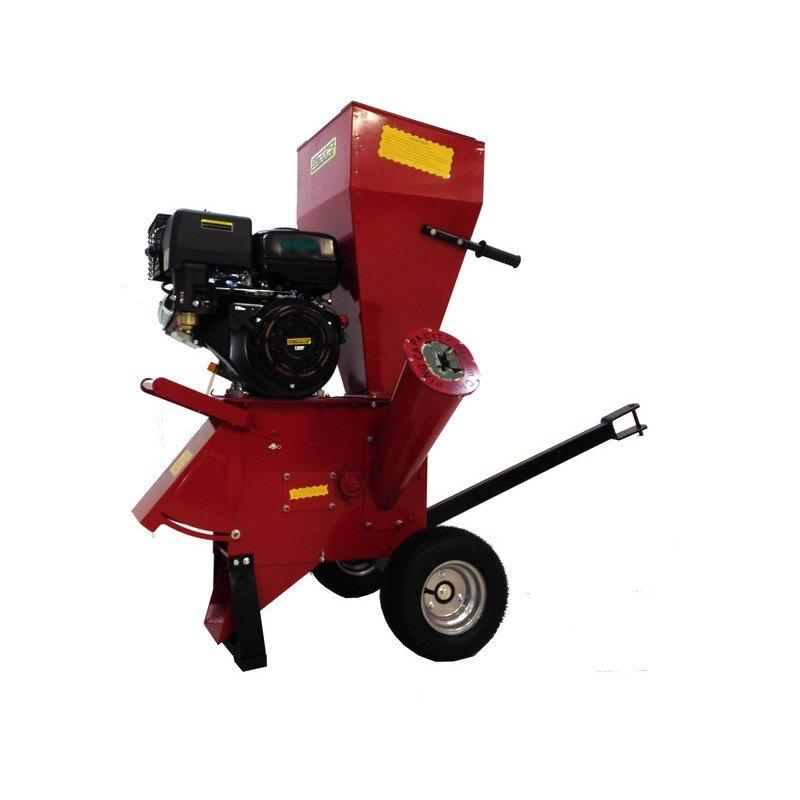 Broyeur de végétaux thermique tractable BRF - 13 CV - Couteaux/Marteaux - ELECTROPOWER_0