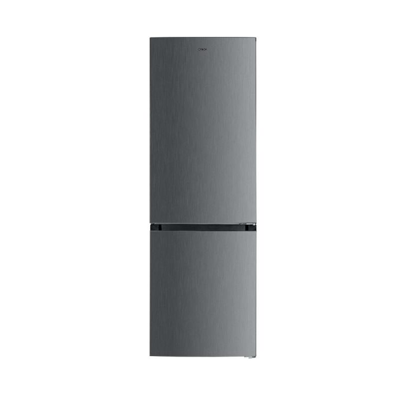 CANDY Réfrigérateur Combiné 60cm 293l Brassé Inox CCH2T618EXBF - argenté 8059019119267_0