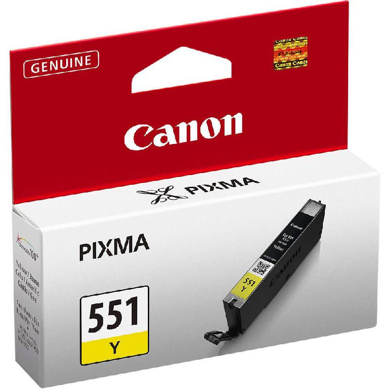 CARTOUCHE CANON CLI 551 Y - JAUNE