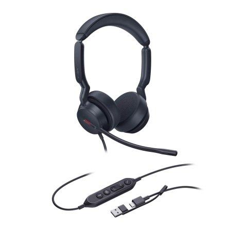 CASQUE FILAIRE YEALINK UH44 UC USB-A + USB-C