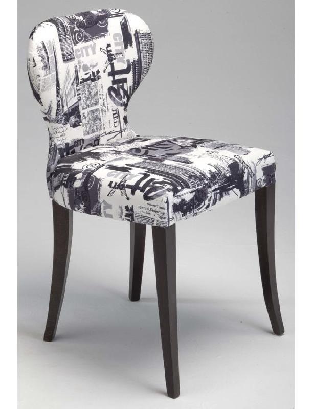 Chaise Malicia - assise et dossier rembourrés_0
