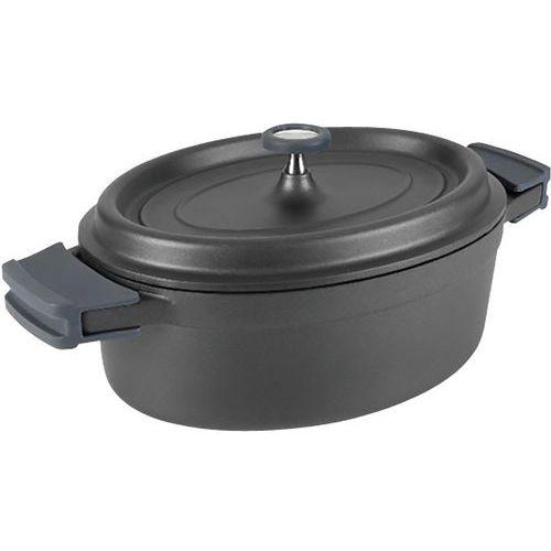 COCOTTE OVALE 26 CM NOIRE - LACOR - FUNDICION - LACOR