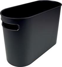 CORBEILLE À PAPIER 'THE OVAL', 22 LITRES, PS, NOIR