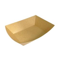 COVR Barquette rectangulaire kraft 750 ml (125 unités) - 3701621910590_0