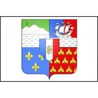 DRAPEAU RÉUNION : DIMENSIONS - 40 X 60 CM