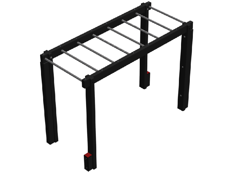 Echelle horizontale (enfants)  Groupe musculaire - Espace Renard fabricant et installateur - Réf : 9293PR_0