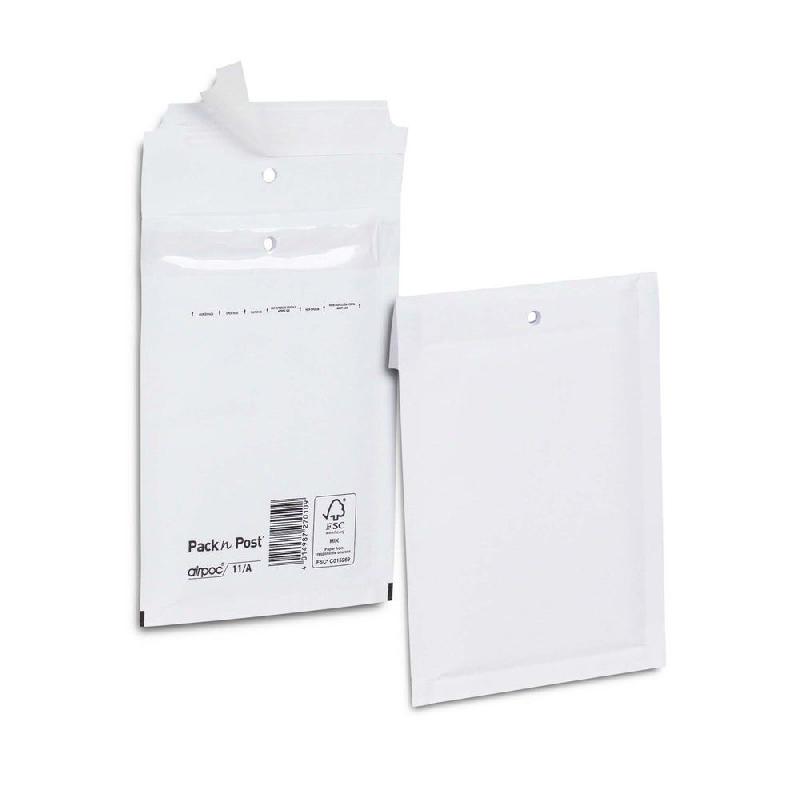Enveloppe bulles blanche 12X17,5 cm - par 200_0