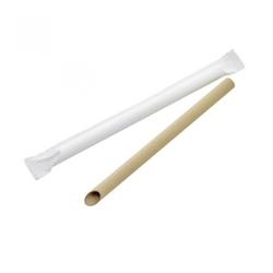 FHC evolupack FHC - 3000Pcs - Paille biseautée Kraft pour Bubble Tea - emballage individuel  H200mm - FHC210CHS212EK_0