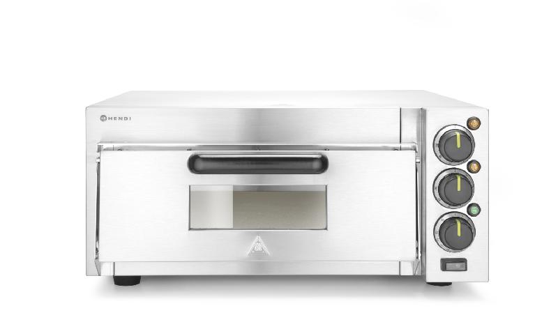 Four à pizza professionnel compact - Monophasé - 1 chambre - Pizza Ø39 cm - Réf. 220290_0