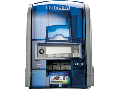 Imprimante de cartes double face - datacard sd360_0