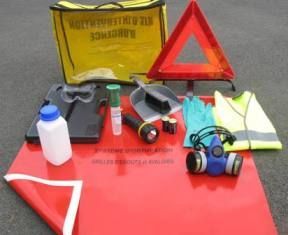 Kit anti-pollution ADR V6 - Équipement complet avec EPI et sérigraphie normalisée_0
