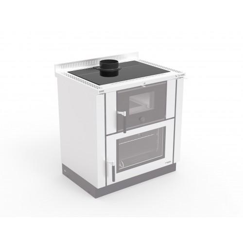 KIT PLAN VITROCÉRAMIQUE - POUR CUISINIÈRE À BOIS LA NORDICA EXTRAFLAME