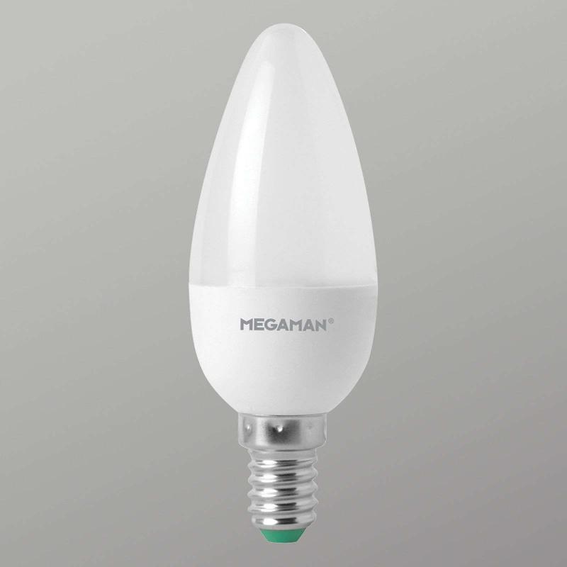 MEGAMAN LAMPE LED BOUGIE E14 3,5W OPALE 2 800 K