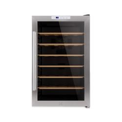 Les Petits Champs  CAVC28 - cave de conservation 28 bouteilles pose libre - gris CAVC28_0