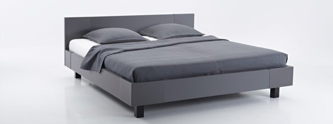 Lits doubles Modular H3 - Beka - Extensibles, avec tête de lit moyenne et finitions variées_0