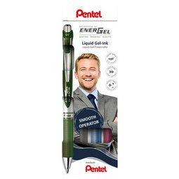 LOT DE 2 - STYLO ROLLER À ENCRE GEL ENERGEL XMRT, SET DE 4