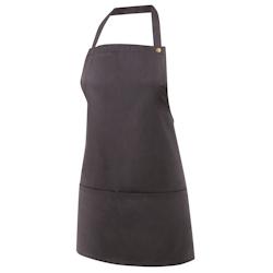 METRO PROFESSIONAL Tablier à bavette noir vintage - 7171-70_0