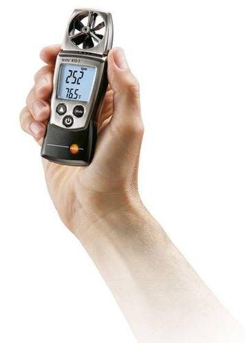 Mini thermo-anémomètre à hélice intégrée - diam. 40mm, 0.4-20 m/s, -10 à +50°C - TES410-1 - Testo_0