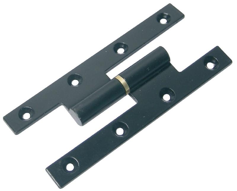 PAUMELLE RENFORCÉE À NŒUD ARASÉ 140X70MM GAUCHE BOUT CARRÉ - FAURE ET FILS - FO1407PCGJ